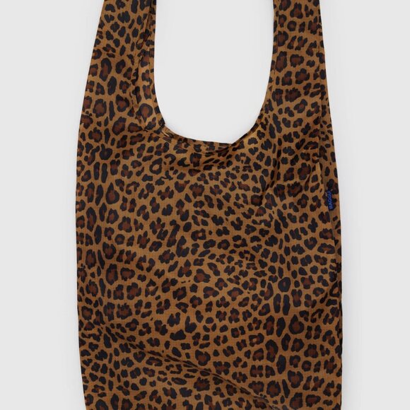 Big Baggu Leopard foldable tote bag - Picture 2 of 4